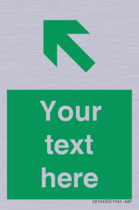 Custom Safe condition: Green Up left arrow